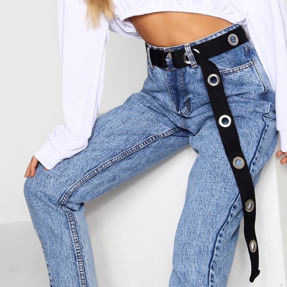 [boohoo] • [grommet canvas belt] - Picture 1 of 4